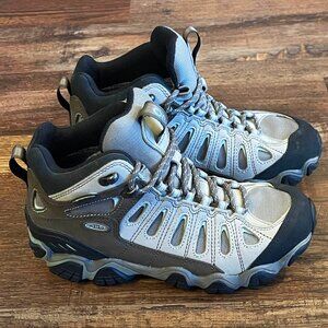 Oboz Women's Sawtooth II Mid Waterproof Hiking Boots - Brown/Tan Size 7.5